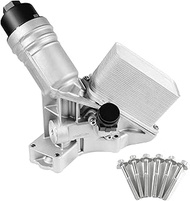 11428583895 Upgrade aluminum oil filter assembly Engine Oil Cooler Housing for BMW 340i 440i 540d 54