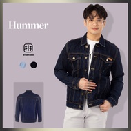 【HUMMER】Jacket Denim Jeans 100% Cotton Blue Gelap Biru Terang H0017 H0018