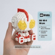LS BRICKS Glowing Micro Building Blocks LED Light Cyber Robot Decor Gift
