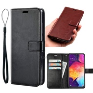 Flip Casing Samsung  A02s A03S A02 A12 A11 A31 A51 A71 A42 A32 4G A52 A52s 5G A50 A50s  Flip Cover Wallet Case PU Leather With Magnetic Card Pocket Mobile Phone Holder Stand Soft T