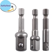 ha 3 Pcs Drill Soet Adapter Impact Drill Extension Drill Bits Bar Soet Adapter 1/4 3/8 1/2 Size Hex 