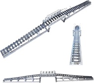 68 Pcs City Train Tracks Building Block Set Compatible with Lego,Train Tracks Accessories Set,Train 