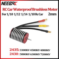 NEEBRC 2430 2435 Waterproof Brushless Motor For 1/8 1/10 1/12 1/14 2S RC Car Racing Off-Road Crawler