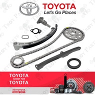 (9pc) Toyota Timing Chain Kit Set for 13506-66010 for Lexus LX450 FZJ80 Land Cruiser FZJ100 FZJ105 4