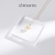 Necklace Women's 4-Leaf Clover Gold Diamond Pendant Symbol Of Good Luck