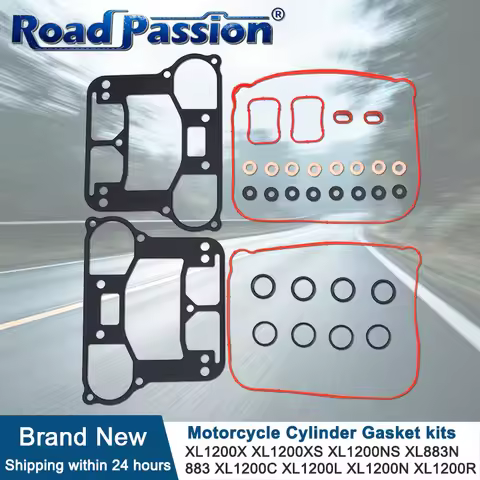 Motorcycle Engine Cylinder Piston Gasket Kit For Harley XR1200 X XL883C XL883L XL883R Sportster 883 
