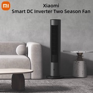 Xiaomi Mijia DC Frequency Conversion Two Seasons Fan Vertical Silent Household Floor-standing Winter Summer Cool Warm Air Dual-