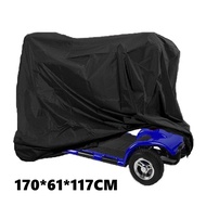 Golf Cart Dust Cover 210D Oxford Cloth EMC Golf Cart Cover 4 Wheels E-bike E-trike Waterproof Cover