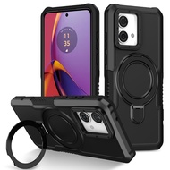 Case for Motorola Moto G14,G54,G84,shock proof case with ring holder