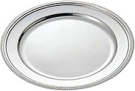Yamashita Kogei 04-0773-0301 SW 18-8 Kikuchi Maru Plate, 6 1/2 Inch Diameter 65