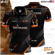 Badminton Malaysia Open Apparel Sublimation T-shirt / Baju Jersey T-shirt