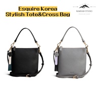 Esquire Korea Stylish Tote&amp;Cross Bag
