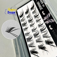 <Dream-t> 3/6/10 Rows 3D Vivid Dense False Eyelashes Cluster Foxes-style Natural Volume Eyelash Exte