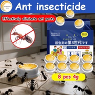 Ant insecticide（Box of 8 pills）  ant bait  ant killer ant colony dies new formula ant killer ant kil