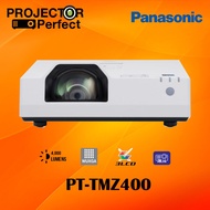 Panasonic PT-TMZ400 WUXGA Short-Throw Laser Projector (4,000 lumens)