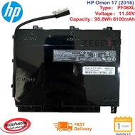 (ส่งฟรี ประกัน 1 ปี)HP แบตเตอรี่ Battery Notebook HP OMEN 17-W 17-w119TX 17-w100 Series : PF06XL ของแท้