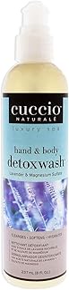 Cuccio Naturale Women's Hand and Body Detoxwash Body Wash, 8oz