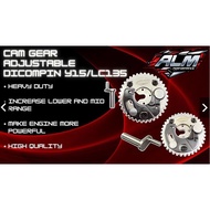 ALM PERFORMANCE CAM GEAR ADJUSTABLE DICOMPIN Y15ZR LC135