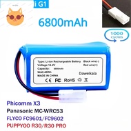 Available New 4s1p 14.4V 3500mAh Li-ion  for Xiaomi MiJia mi robot vacuum-mop essential G1 mjstg1 sk