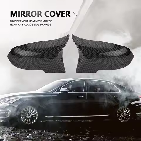Mirror Housing Cover 1 Pair Rearview Mirror Cover for 220i 328i 420i F20 F21 F22 F30 F32 F33 F36 X1 