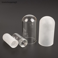 loveshopping1 Tubular G9 Glass Cover Threaded Neck Lamp Shade Replacement Parts Sturdy Glass Protect