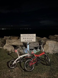 大行Dahon摺車折車單車紅色功能正常