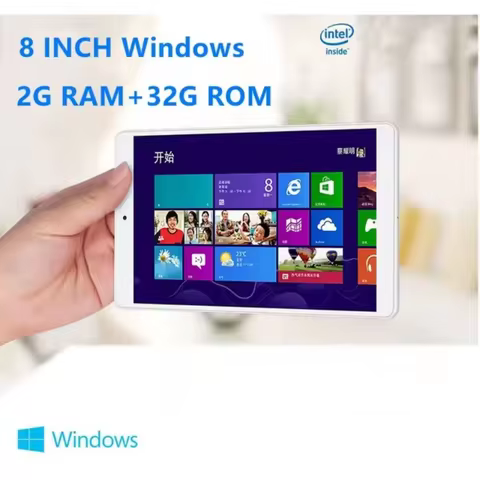 8" X80 Windows 10 Tablet 2GB RAM 32GB ROM Intel Z3735F CPU Quad Core WIFI 1280 x 800 IPS