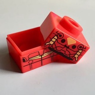 扭蛋- Marvel 角色 立方積木 文具系列（Iron Man 盒仔）