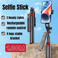 P185 P180 Selfie Stick Tripod Stand Foldable Monopod for Gopro Action Cameras Smartphones Balance