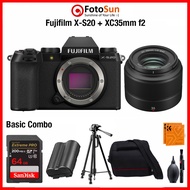 Fujifilm X-S20 / Xs20 with combo lens + + 1 year warranty