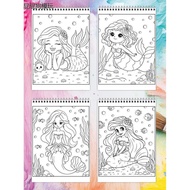 Mermaid Coloring Book Creative Coloring Picture Book Fun Coloring DIY Coloring Book Coloring Book Ch