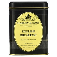 Harney & Sons, Black Tea, English Breakfast Blended, 4 oz (112 g)