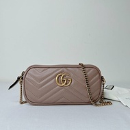 GUCCI Marmont Mini橫式手機包