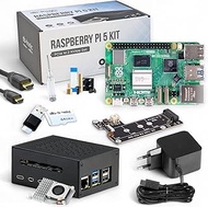 Raspberry Pi 5 PCIe M.2 NVMe Starter Set 16GB RAM | 64GB Edition | Metal Housing | Official 27W USB-
