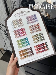 (แบบแยกขวด) Kaise Cateye 50 สี สีเจล เล็บเจล