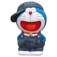 Doraemon Piggy Bank Creative Vinyl Cute Cartoon Doraemon Piggy Bank Piggy Bank Bank Bank Oversized L