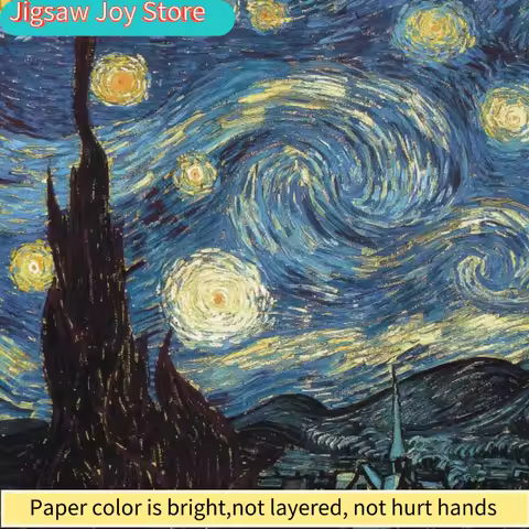 150PCS Mini Test Tube Jigsaw Puzzle Van Gogh Famous Oil Painting Fidget Toys Famous Painting Puzzle 