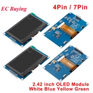 2.42 inch OLED Module 2.42" 12864 Screen LCD LED Display Module 128x64 SSD1309 SPI/IIC I2C Interface