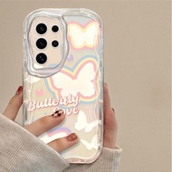 Konsmart Ốp điện thoại cho Samsung bướm mùa thu Galaxy S25 Edge S25 Ultra S25 + S25 5g nhựa TPU mềm