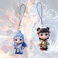 Nezha 2 Aobing Pendant Cartoon Anime High Beauty Mobile Chain Nezha Aobing Backpack Pendant