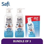 SAFI Anti-Bacterial Shower Cream 975g x2+ Refill Pack x 1 [Halal Beauty] [Body Wash]