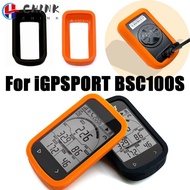 CHINK Bike Computer Protective Cover, Soft Non-slip Speedometer Silicone , Anti-drop Shockproof Cycling Odometer  for IGPSPORT BSC100S iGS100S Bike Accessories