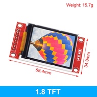 Tzt 1.8นิ้วโมดูล LCD TFT โมดูลจอ LCD SPI SERIAL 51ไดร์เวอร์4 IO ความละเอียด TFT 128*160สำหรับ Arduino