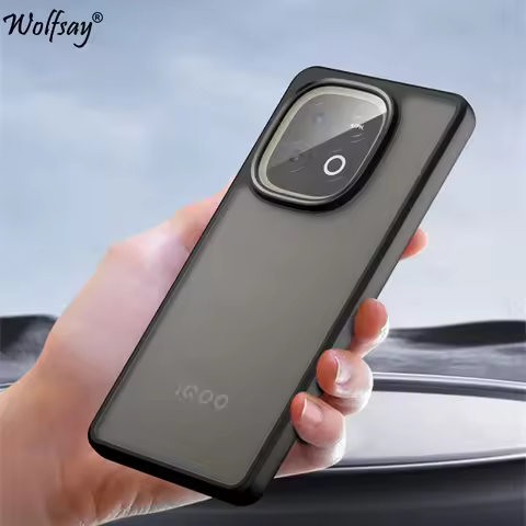 Matte Transparent Phone Case For Vivo iQOO Z10 Turbo Pro Case Matte Cover Vivo iQOO Z10 Turbo Case F