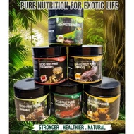 Creepy crawlies fruit puree powder 80g series crested gecko puree arboreal lizard food