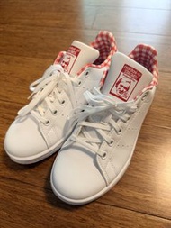Adidas Stan Smith 紅格仔內襯波鞋