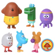 6pcs/Set Hey Duggee Action Figure Toy Doll Giveaway Badge Toys Kids Gift
