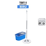 ORANGE pelan lantai 1 set murah alat pel lantai praktis spin mop pel putar otomatis pel mop putar