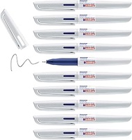 edding 1700 Vario rotulador de punta fina - azul - 10 bolĂgrafos - punta fina y redonda de 0.5 mm -