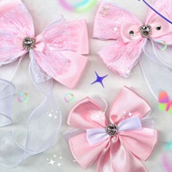 Lightstick bow - Lighstick idol Snsd, Twice, Blackpink, Ive, Seventeen, Wannaone,... (ido ribbon - l